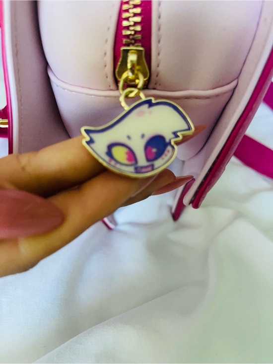 Pink Heart Web Backpack by main image 10